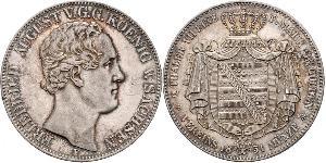 2 Thaler States of Germany Argent 