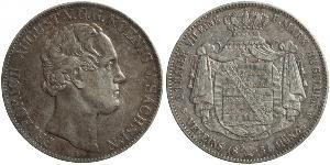 2 Thaler States of Germany Argent 