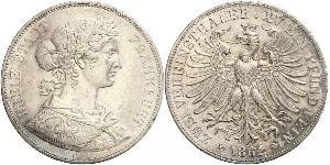 2 Thaler States of Germany Argent 