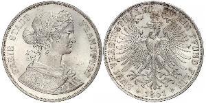 2 Thaler States of Germany Argent 