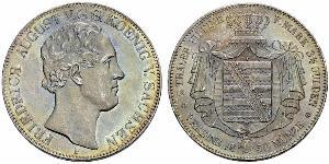 2 Thaler States of Germany Argent 