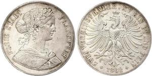 2 Thaler States of Germany Argent 