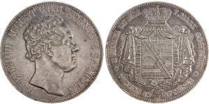 2 Thaler States of Germany Argent 