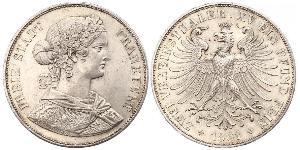 2 Thaler States of Germany Argent 