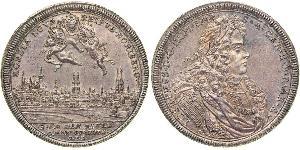 2 Thaler States of Germany Argent 