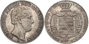 2 Thaler States of Germany Argent 