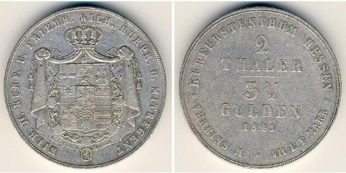 2 Thaler Assia-Kassel (1567 - 1806) Argento 