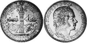 2 Thaler Impero austriaco (1804-1867) Argento Franz Joseph I (1830 - 1916)