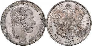 2 Thaler Impero austriaco (1804-1867) Argento Franz Joseph I (1830 - 1916)