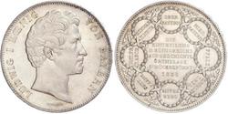 2 Thaler Regno di Baviera (1806 - 1918) Argento Ludovico I di Baviera (re)(1786 – 1868)