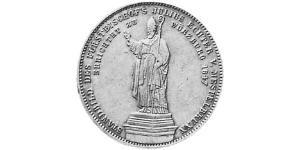 2 Thaler Regno di Baviera (1806 - 1918) Argento Ludovico I di Baviera (re)(1786 – 1868)