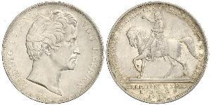 2 Thaler Regno di Baviera (1806 - 1918) Argento Ludovico I di Baviera (re)(1786 – 1868)