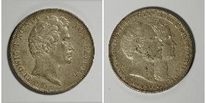 2 Thaler Regno di Baviera (1806 - 1918) Argento Ludovico I di Baviera (re)(1786 – 1868)