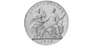 2 Thaler Regno di Baviera (1806 - 1918) Argento Ludovico I di Baviera (re)(1786 – 1868)