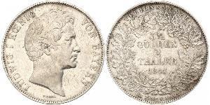 2 Thaler Regno di Baviera (1806 - 1918) Argento Ludovico I di Baviera (re)(1786 – 1868)