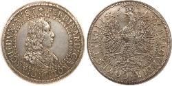 2 Thaler Sacro Romano Impero (962-1806) Argento Ferdinand III, Holy Roman Emperor (1608-1657)