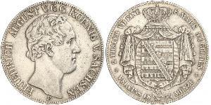 2 Thaler Stati federali della Germania Argento 