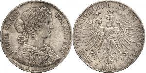 2 Thaler Stati federali della Germania Argento 