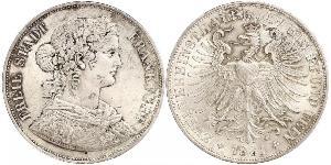 2 Thaler Stati federali della Germania Argento 