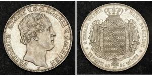 2 Thaler Stati federali della Germania Argento 