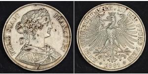 2 Thaler Stati federali della Germania Argento 