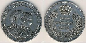 2 Thaler  Argento 
