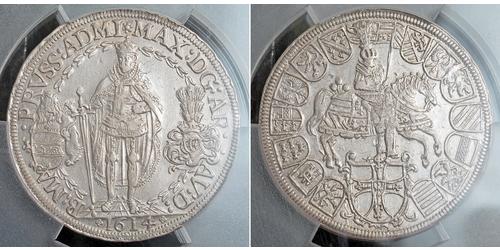 2 Thaler  Argento Massimiliano III d