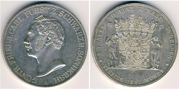 2 Thaler  Argento 