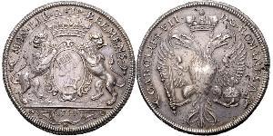2 Thaler Bremen (estado) / States of Germany Plata 