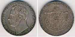 2 Thaler Ducado de Sajonia-Coburgo-Gotha (1826-1920) Plata 