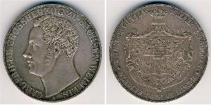 2 Thaler Ducado de Sajonia-Coburgo-Gotha (1826-1920) Plata 