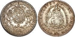 2 Thaler Electorate of Bavaria (1623 - 1806) Plata 