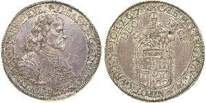 2 Thaler States of Germany Plata 