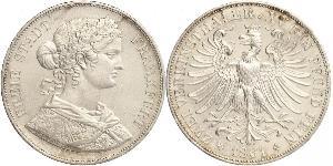 2 Thaler States of Germany Plata 