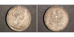 2 Thaler States of Germany Plata 
