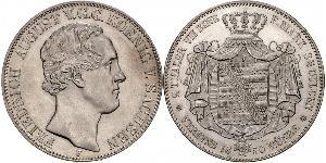 2 Thaler States of Germany Plata 