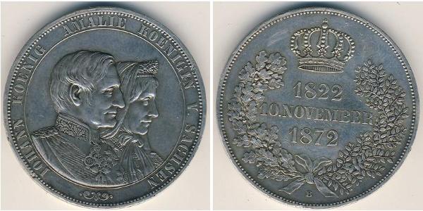 2 Thaler  Plata 