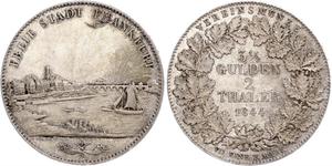 2 Thaler null Plata 