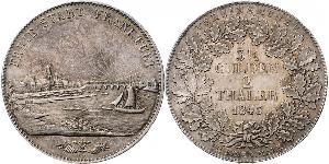 2 Thaler null Plata 