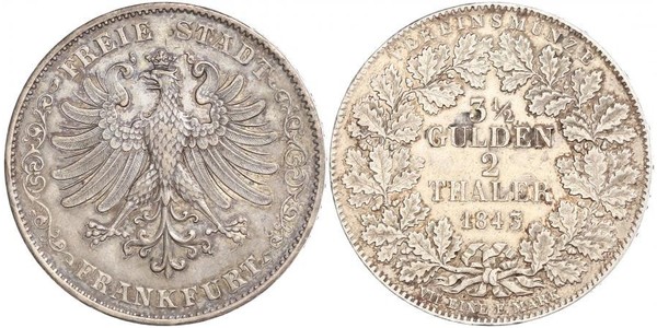 2 Thaler null Plata 