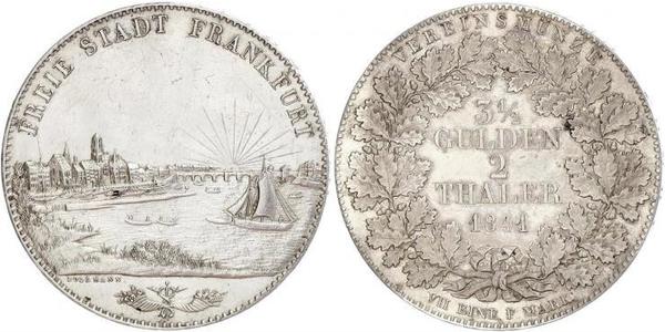 2 Thaler null Plata 