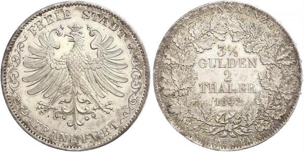 2 Thaler null Plata 