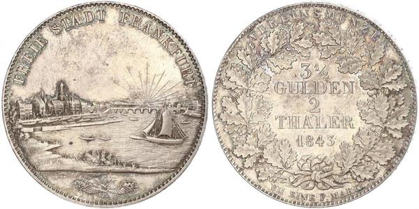 2 Thaler null Plata 