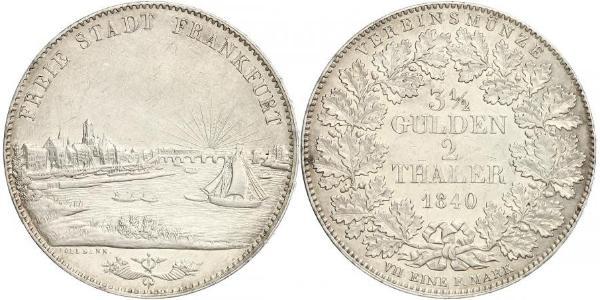 2 Thaler null Plata 