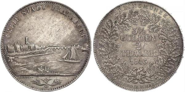 2 Thaler null Plata 