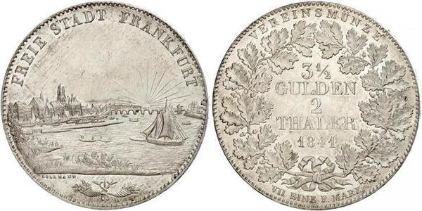2 Thaler null Plata 