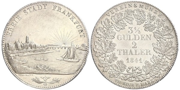 2 Thaler null Plata 