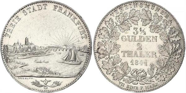 2 Thaler null Plata 