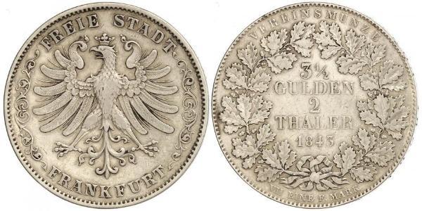 2 Thaler null Plata 