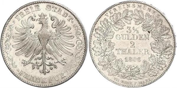 2 Thaler null Plata 